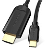 Vention Type-C (USB-C) to HDMI Cable 2 m Black CGUBH