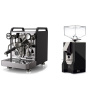Rocket Espresso Mozzafiato FAST V, black + Eureka Mignon Silenzio, CR black