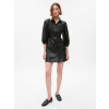 GAP Faux Leather Dress - Women's čierna L GAP 1200116774027