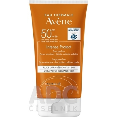Pierre Fabre Dermo-cosmétique AVENE INTENSE PROTECT SPF50+ vodeodolný fluid (veľmi vysoká ochrana) 1x150 ml