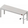 Nástavba s ohřevem na jednopatrový stůl 1400x400x400 mm | STALGAST, 982204140 inox