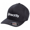 Meatfly Brand Flexfit Black L/XL