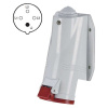 SCAME Zásuvka 4P 16A/400, IP44, nástenná