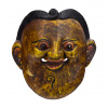 Sanu Babu Drevená maska, joker, ručne maľovaná 15x9x17cm (8U)
