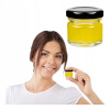 10 x SKLENENÁ NÁDOBA 30 ML S UZÁVEROM MEDU, DŽEMOM, KORENIČKOU, malým pohárikom, SVADBA