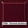 Romotop BARACCA 10 H Keramika Baracca: 77900 - Červená šarlatová oceľ, keramika