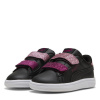 Puma Smash 3.0 Glitter Velcro Trainers Infants Black/Berry C4 (20)