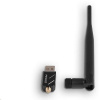 USB WiFi adaptér 2,4GHz AMIKO WLN-881 (MT7601) 150Mbps s anténou 5dBi