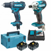 MAKITA DLX2339JX1-2 KOMBO SADA 18V DDF482 + DTD156 2 AKUMULÁTORY