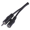 Emos SB5102 Kabel JACK 3,5mm stereo, vidlice - 3,5mm zásuvka 2,5m