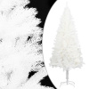 Umelý vianočný stromček, realistické ihličie, biely 240 cm-ForU-321025