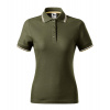 MALFINI FOCUS 233 / Dámska polokošeľa - military XS