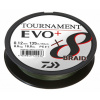 Spletaná Šnúra Daiwa Tournament X8 Braid Evo+ Dark Green 135m 0,18mm/15,80kg