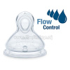 Náustok Flow Control Nuk 6-18 m 2 ks transparentná