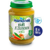 Hamánek Kura so zeleninou a ryžou 8 × 190 g