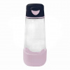 b.box Šport fľaša na pitie 600 ml - indigo/ružová