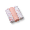 BABYONO Plienky mušelínové Super Soft 3 ks - Peach, 70x70 cm