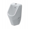 Duravit D-Code Pisoár, horný prívod vody, Rimless, biela 0828300000