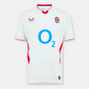 Castore England Rugby Home Shirt 2025 Mens White/Red S