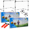 2ks Futbalový set pre deti 2x Veľká bránka 4x Malá futbalová bránka