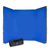 Manfrotto ChromaKey FX 4x2.9m Background Kit Blue (MLBG4301KB)