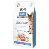Brit Care granuly Cat Grain-Free Large cats Power & Vitality kačica a kura 7 kg