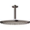 GROHE Rainshower Cosmopolitan EcoJoy horná sprcha 1jet, priemer 310 mm, s prívodom zo stropu 142 mm, tmavý grafit, 26067A00