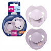 Lovi cumlík silikon dynamický Prime 2ks Baby Lilac/Violet