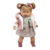 Llorens 42284 ALEXANDRA - realistická bábika so zvukmi a mäkkým látkovým telom - 42 cm