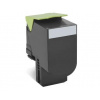 Lexmark originál toner 80C2SK0, black, 2500str., return, Lexmark CX310dn, CX310n, CX410de, CX410