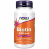 Výživový doplnok Now Foods biotín 5000 mcg vegánske kapsuly 60 ks