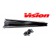 VISION sada drôty + niple METRON40 DB 269-274-278mm straightpull