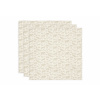 JOLLEIN Plienky 3ks 70x70 cm Animals Nougat
