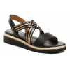 Tamaris Comfort 8-58707-42 čierne dámske nadmerné sandále EUR 44