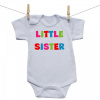 Boodyy Body s krátkym rukávom Little sister 92 (18-24 mesiacov)