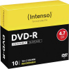 Intenso 4801652 DVD-R 4.7 GB 10 ks SlimCase možnosť potlače; 4801652