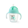 Baby Ono BABYONO Učiaci hrnček so slamkou 240 ml, 6 mes+ koala