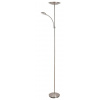 Rabalux Chrómová stojacia LED lampa Vlasta 18W+5W 7006