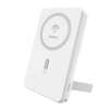 Powerbanka Dudao K14S+ 10000mAh 20W USB-A / USB-C / MagSafe so stojanom - biela (Powerbanka Dudao K14S+ 10000mAh 20W USB-A / USB-C / MagSafe so stojanom - biela)