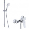 Kielle Nefia Sprchová súprava s batériou, chróm 20627SN80 1 set
