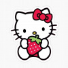 CUKROVÁ TLAČ Opłatek na Tort Cukrová hmota Hello Kitty mačiatko rozprávka 4