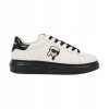 KARL LAGERFELD Biele pánske tenisky KAPRI MENS Karl NFT Lo Lace 45