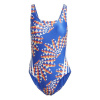 adidas Farm 3s Clx St One Piece Swimsuit Womens Blue 4 (3XS)