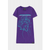 Princesses Disney Fearless Princess (Kids) - Ariel Girls Short Sleeved T-shirt Dress Velikost: 122/128, Barva: Purple