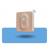 Shelly BLU H&T (Senzor teploty a vlhkosti Bluetooth) Farba: Mocha