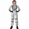 OBLEČENIE ASTRONAUTA STRIEBORNÁ KOMBINÉZA PRE DOSPELÝCH HALLOWEEN XL