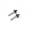 X12 KING PIN 4MM - 1.5° - NICKEL COATED (2) (372283)