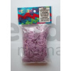 Rainbow Loom originálne gumičky pre deti svietiace 20813 fialové