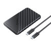 ORICO KRYT DISKU HDD/SSD USB-C 3.1 6GBPS,ČIERNY (25PW1C-C3-BK-EP)