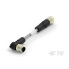 TE Connectivity upravený zástrčkový konektor pre senzory - aktory, TAA75AA1611-001, 1 ks; TAA75AA1611-001